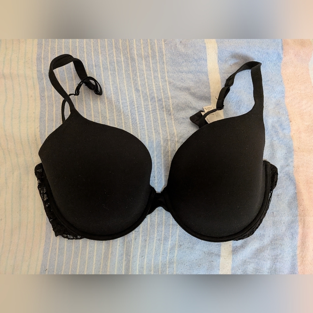 La SENZA Black Lace Accent Bra